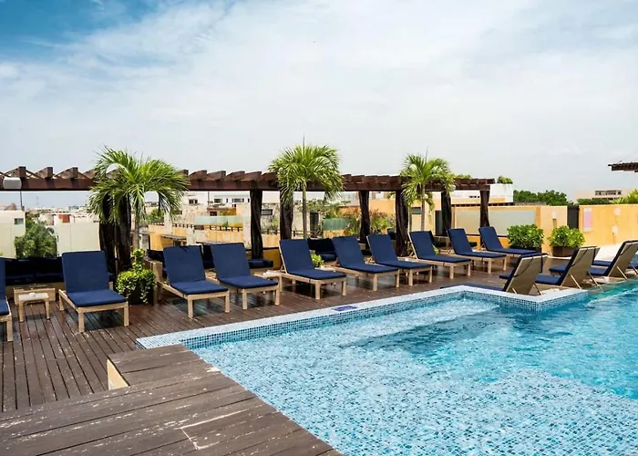 Apartment Lunada Bright With Rooftop Amenities Playa del Carmen