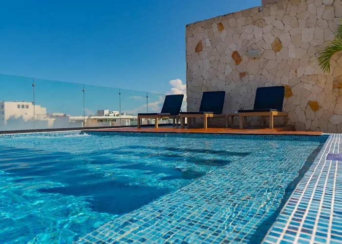Apartment Lunada Bright With Rooftop Amenities Playa del Carmen