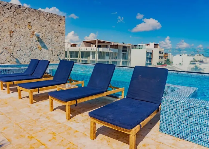 Lunada Bright With Rooftop Amenities Apartment Playa del Carmen